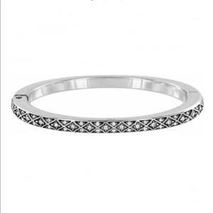 Brighton Diamond Hinged Bangle